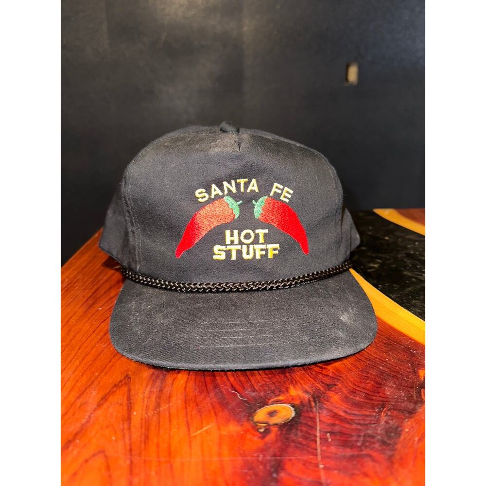 Santa Fe Hot Stuff Black Snap back hat men’s